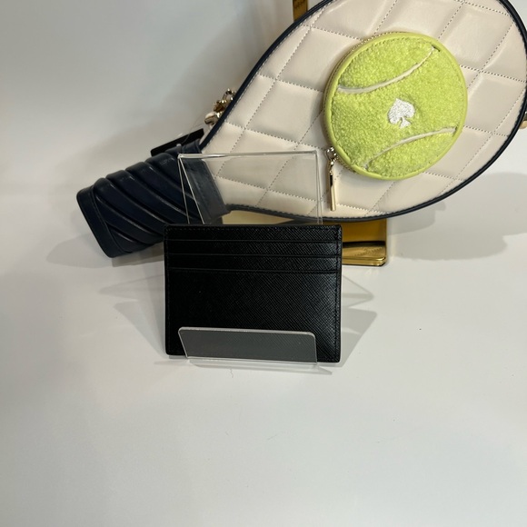 NWT KATE SPADE GRAND SLAM 3D TENNIS RAQUET CROSSBODY & CARD HOLDER - Picture 4 of 10